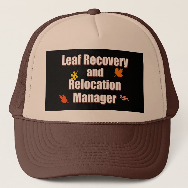 Fun Landscaper Trucker Hat (Front)