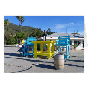 Fun Large Size Table/Chairs Greeting Card! Cards
