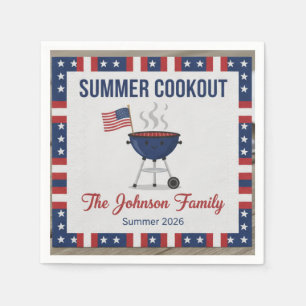 Fun Last Splash End of Summer Backyard BBQ Paper N Napkins