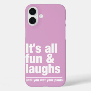 FUN & LAUGHS custom color iPhone case-mate 16 Plus Case