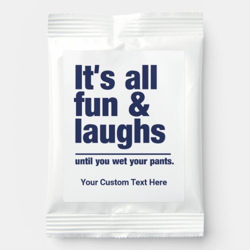 FUN  LAUGHS custom text Margarita Drink Mix