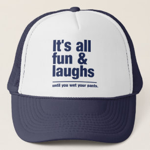 FUN & LAUGHS hat - choose color