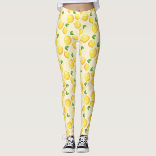 Fun Lemons Leggings