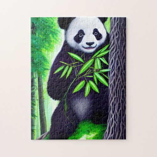 Fun Little Panda Bear Jigsaw Puzzle