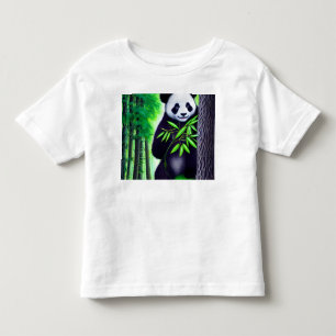 Fun Little Panda Bear Toddler T-shirt