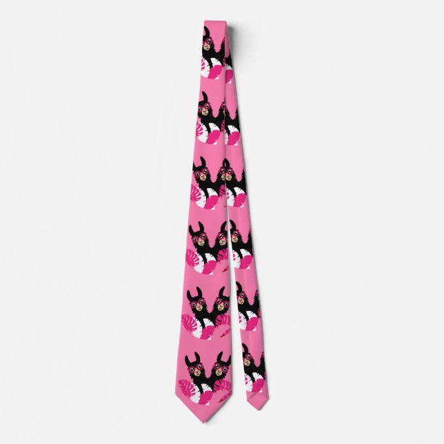 Fun Llama Alpaca Accessories Neck Tie (Front)