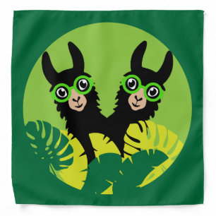 Fun Llama Alpaca Home And Living Bandana