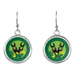 Fun Llama Alpaca Home And Living Earrings