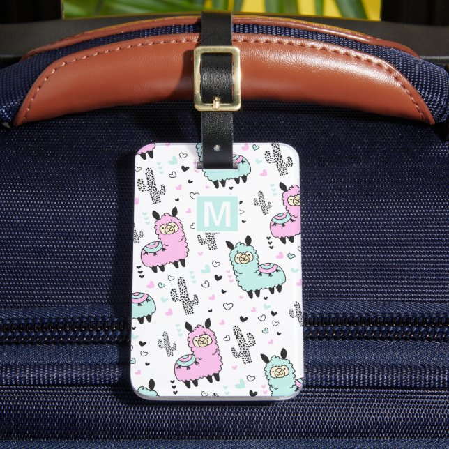Fun Llama Kids Travel Luggage Tag (Front Insitu 2)