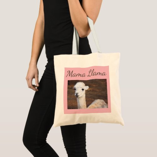 Fun Llama Tote Bag