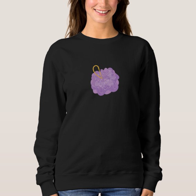 Fun Loofah Apparel Purple Loofa Sweatshirt (Front)