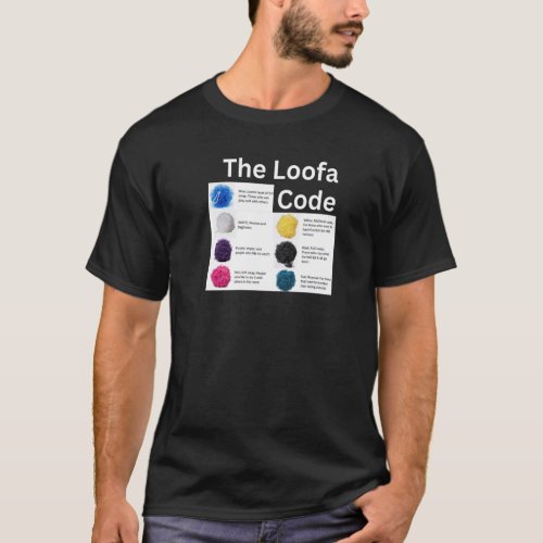 Fun Loofah Apparel The Loofa Code T_Shirt