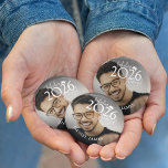 Fun Look who's Graduated Photo Graduation Button<br><div class="desc">Celebrate your grad's achievement with our graduation buttons,  that showcase their photo and mark their class year. The modern template makes them the star with the phrase look who's graduated. Order yours today.</div>