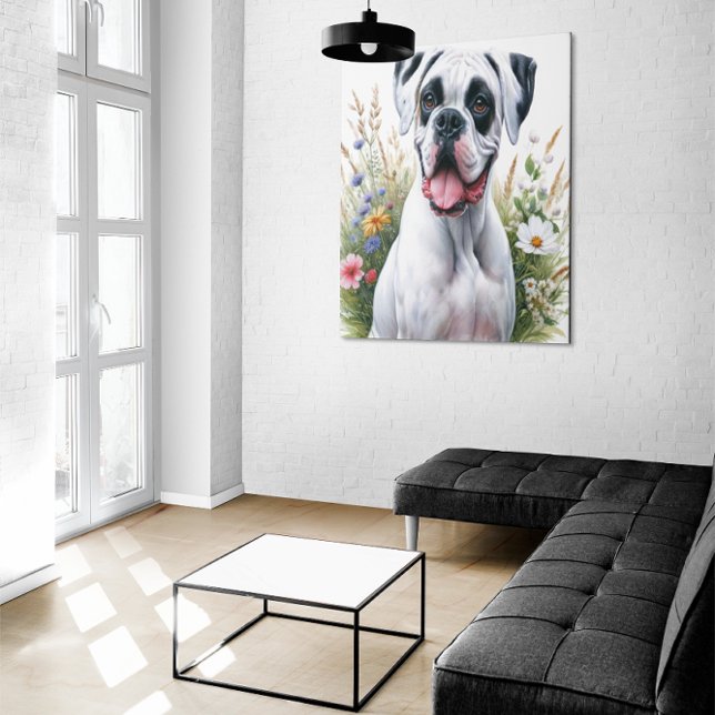 Fun Loving Boxer Dog  Acrylic Print (Creator Uploaded)