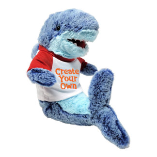 Fun-Loving High-Quality Blue Shark 9” Plushie