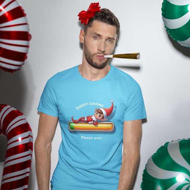 Fun Low Energy Elf Progress Bar T-Shirt (Creator Uploaded)