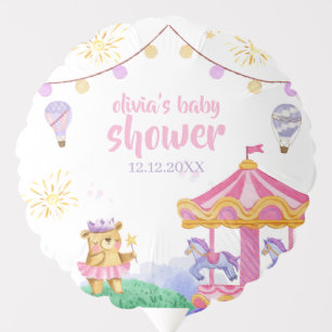 Fun Magical Hot Air Balloon Carousel Baby Shower