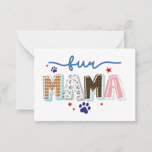 Fun Mama Note Card