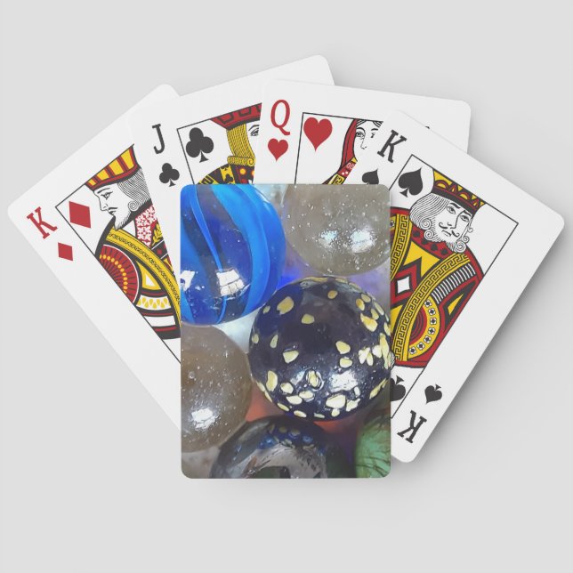 Fun Marbles Poker Cards (Back)