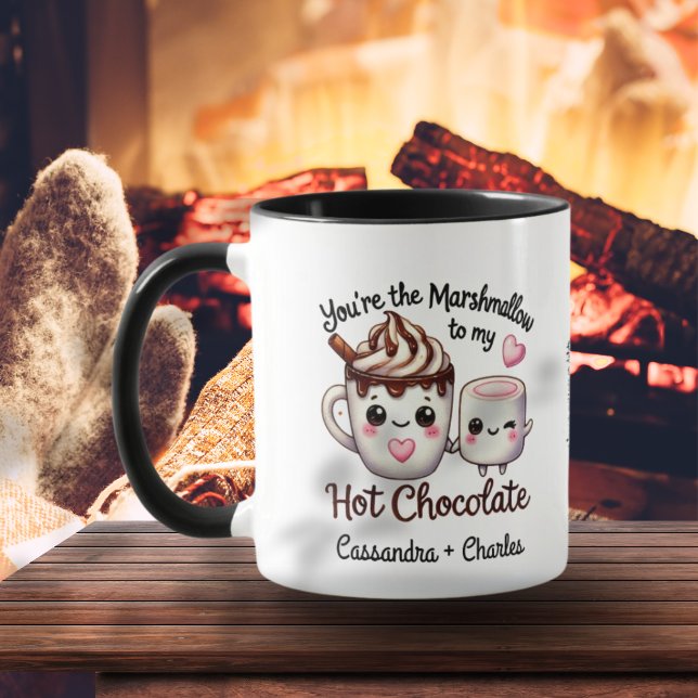 Fun "Marshmallow to My Hot Chocolate" Custom Mug (Fun "Marshmallow to My Hot Chocolate" Custom Mug

)