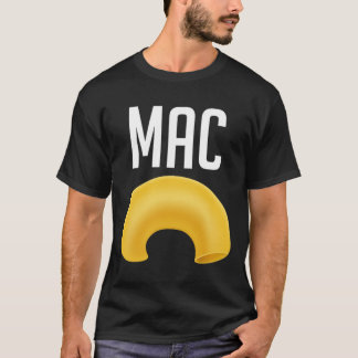 Fun Matching Macaroni And Cheese Halloween Costume T-Shirt