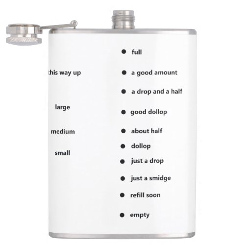 fun measuring marks with a difference flask