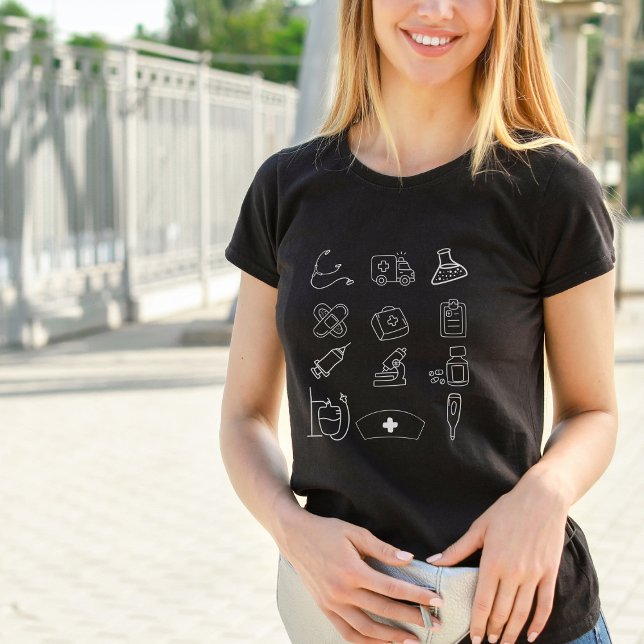 Fun Medicine Doodles T-Shirt (Creator Uploaded)