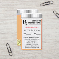 Fun Memorable Prescription Appointment Card