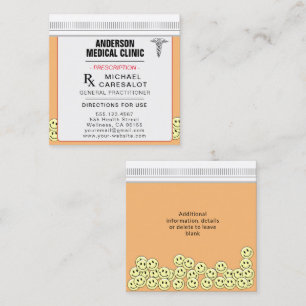 Fun Memorable Prescription Medical Business Card