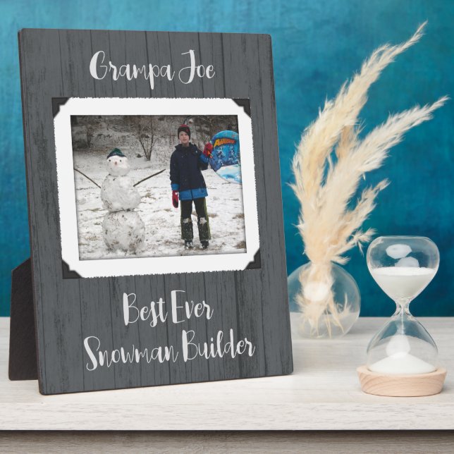 Fun Memory Grandchild Photo Personalized Frame (Side)