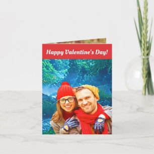 fun memory with my partner holiday card