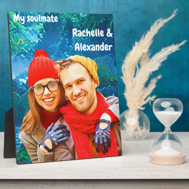 fun memory with my partner plaque (Side)