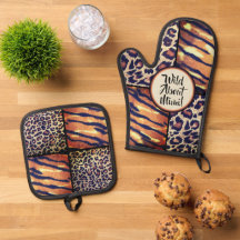 Fun Mimi Gift! Oven Mitt and Pot Holders