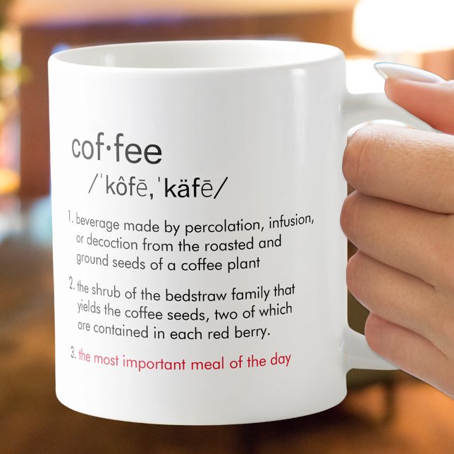 Fun MINE! + Coffee Definition Best Meal of the Day Mug (Creator Uploaded)