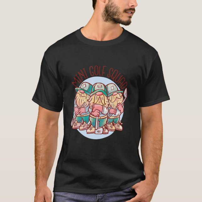Fun Mini Golf With Mini Golf Club As  Mini Golf T-Shirt (Front)