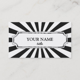 Fun & Modern Business Card