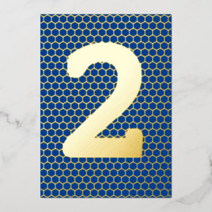 Fun Modern Custom Gold Pressed Birthday Foil Invit Foil Invitation