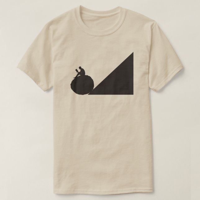 Fun Modern design with intelligent message T-Shirt (Design Front)
