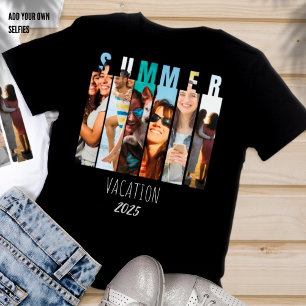 Fun Modern Selfie Collage 12 Photo Custom Memento T-Shirt