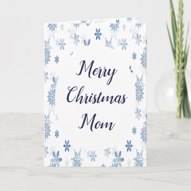 Fun Mom Merry Christmas Best Mom from Us Kids Card (Front)