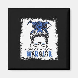 Fun mom of ataxia warrior magnet