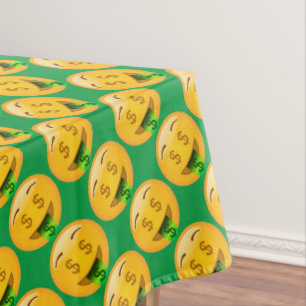 Fun Money Emoji Tablecloth