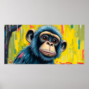 Fun Monkey Poster