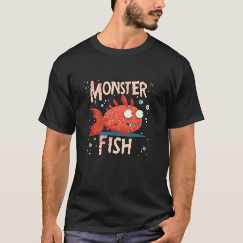 Fun Monster Fish Outfit T-Shirt