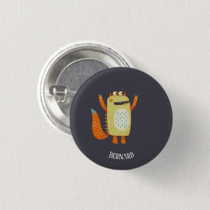 Fun Monsters Personalized Button