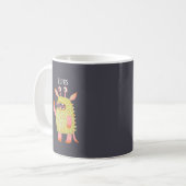 Fun Monsters Personalized Coffee Mug (Front Left)