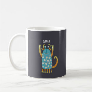 Fun Monsters Personalized Coffee Mug