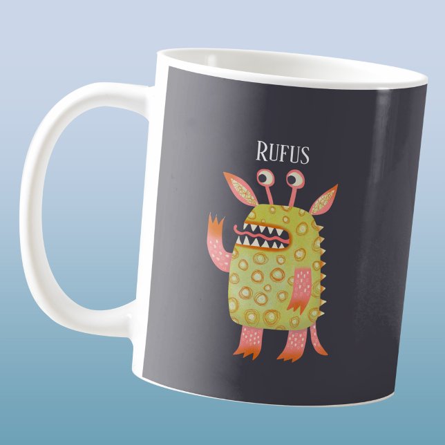 Fun Monsters Personalized Coffee Mug