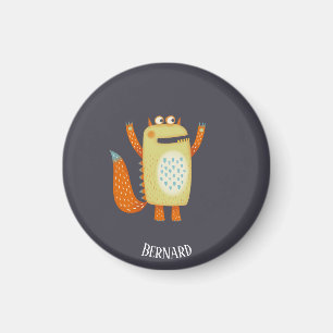 Fun Monsters Personalized Magnet