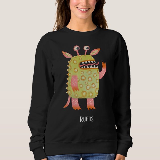 Fun Monsters Personalized Sweatshirt (Front)